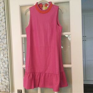 THML faux leather dress